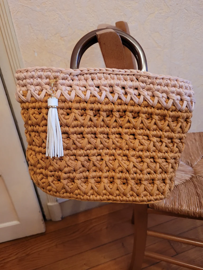 Sac crochet fait main 